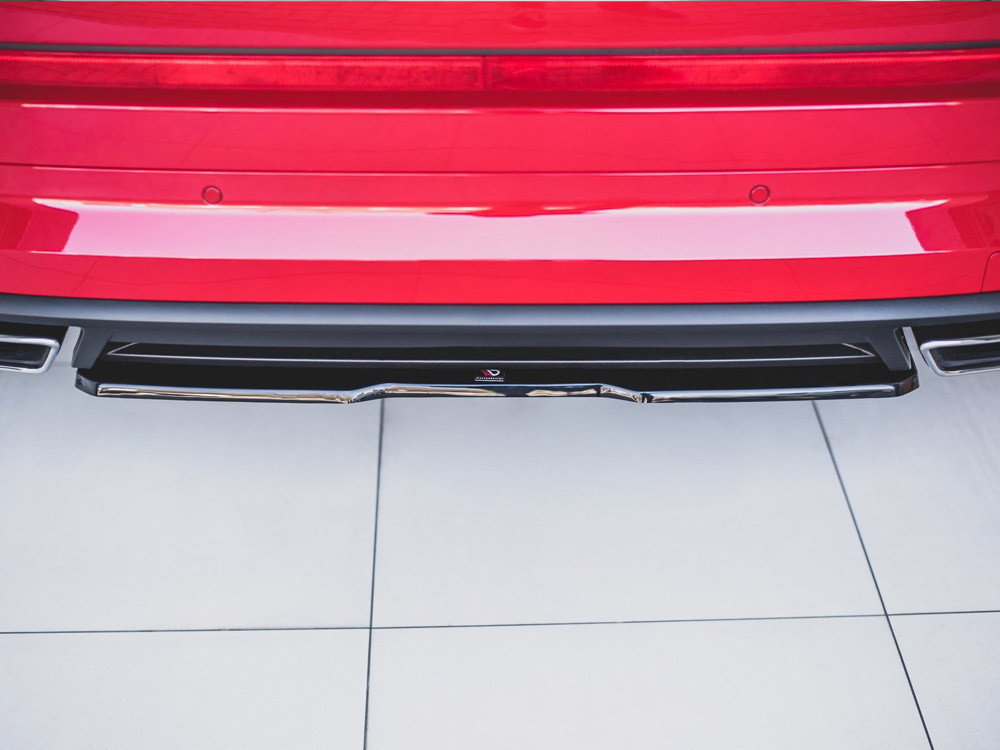 Maxton Central Rear Splitter Skoda Kodiaq RS