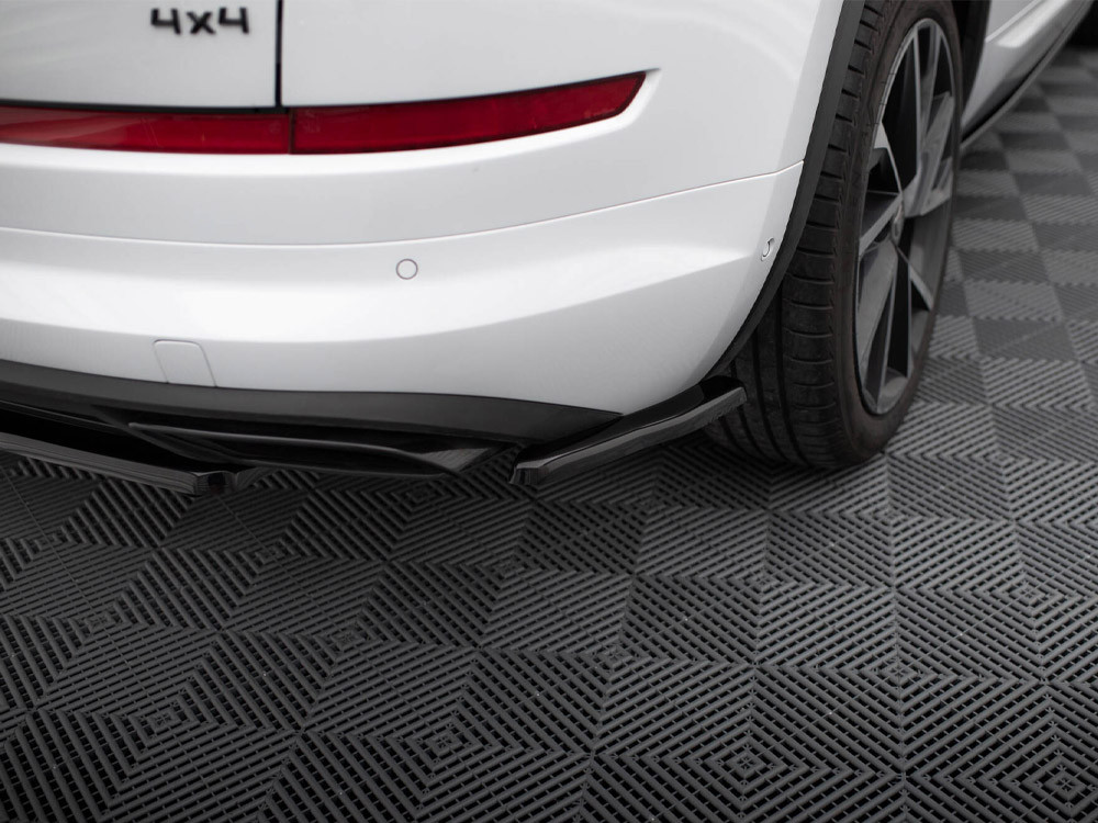 Maxton Rear Side Splitters Skoda Kodiaq Mk1 Sportline (version with mudflaps)