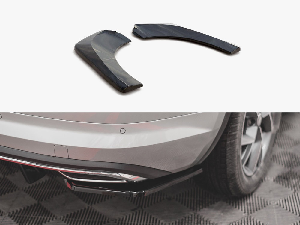 Maxton Rear Side Splitters Skoda Kodiaq Mk1 Sportline Maxton Rear Side Splitters Skoda Kodiaq Mk1 Sportline