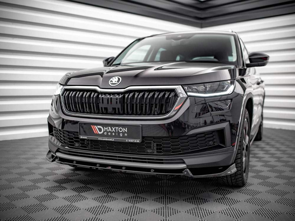 Maxton Front Splitter V.1 Skoda Kodiaq Mk1 Facelift Maxton Front Splitter V.1 Skoda Kodiaq Mk1 Facelift