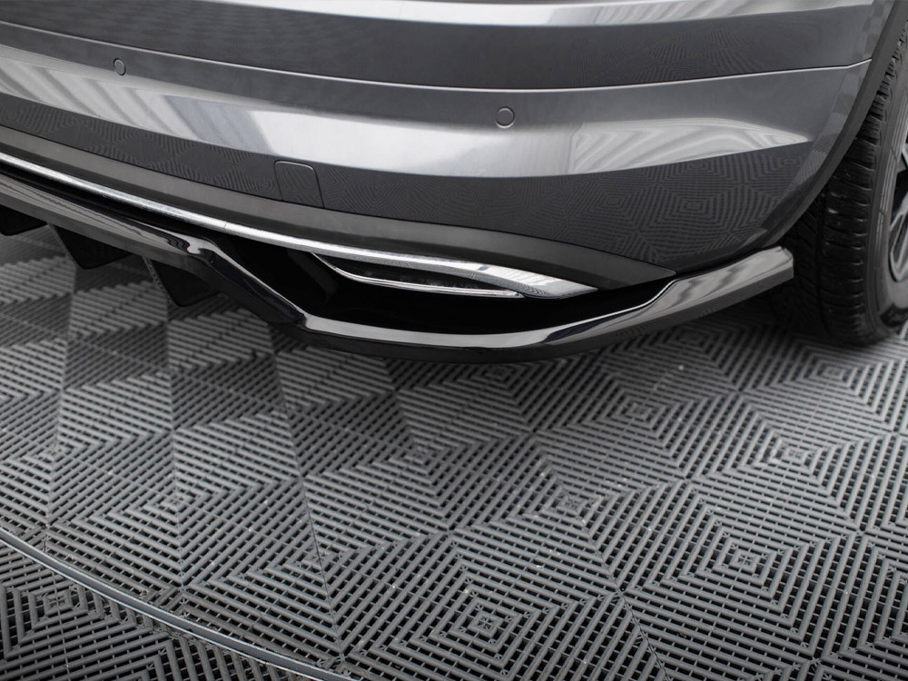 Maxton Rear Splitter (Vertical Bars) Skoda Kodiaq Sportline Mk1 Facelift Maxton Rear Splitter (Vertical Bars) Skoda Kodiaq Sportline Mk1 Facelift