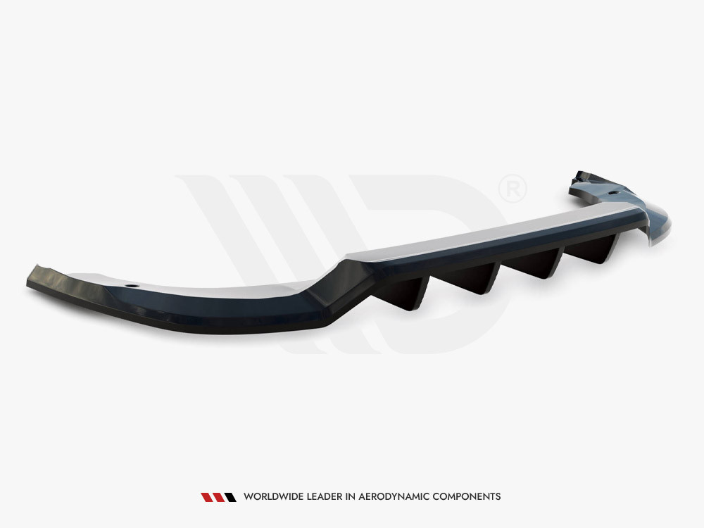 Maxton Rear Splitter (Vertical Bars) Skoda Kodiaq Sportline Mk1 Facelift Maxton Rear Splitter (Vertical Bars) Skoda Kodiaq Sportline Mk1 Facelift