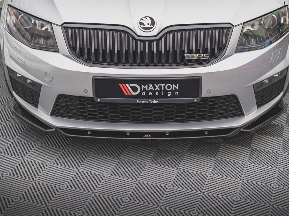 Maxton Front Splitter V.4 Skoda Octavia RS Mk3 (2013-2016) Maxton Front Splitter V.4 Skoda Octavia RS Mk3 (2013-2016)