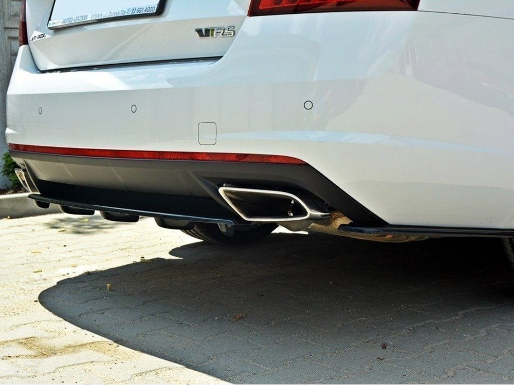 Maxton Rear Side Splitters Skoda Octavia MK3 VRS/ MK3.5 VRS Hatchback/estate (2013-2019)