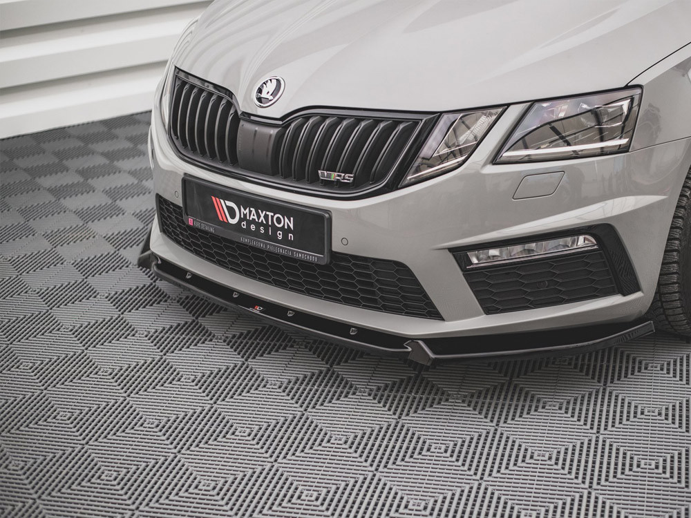 Maxton Front Splitter V.2 Skoda Octavia RS Mk3 Facelift Maxton Front Splitter V.2 Skoda Octavia RS Mk3 Facelift