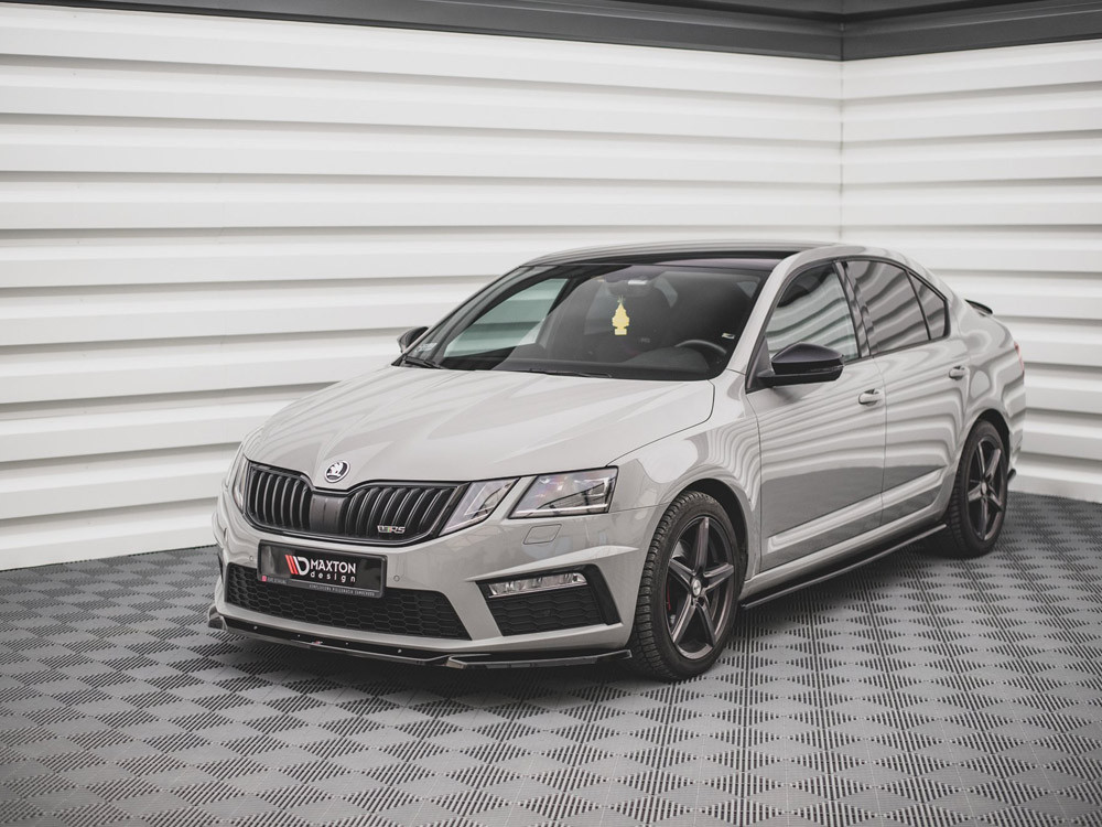 Maxton Front Splitter V.3 Skoda Octavia RS Mk3 Facelift (2016-2019) Maxton Front Splitter V.3 Skoda Octavia RS Mk3 Facelift (2016-2019)