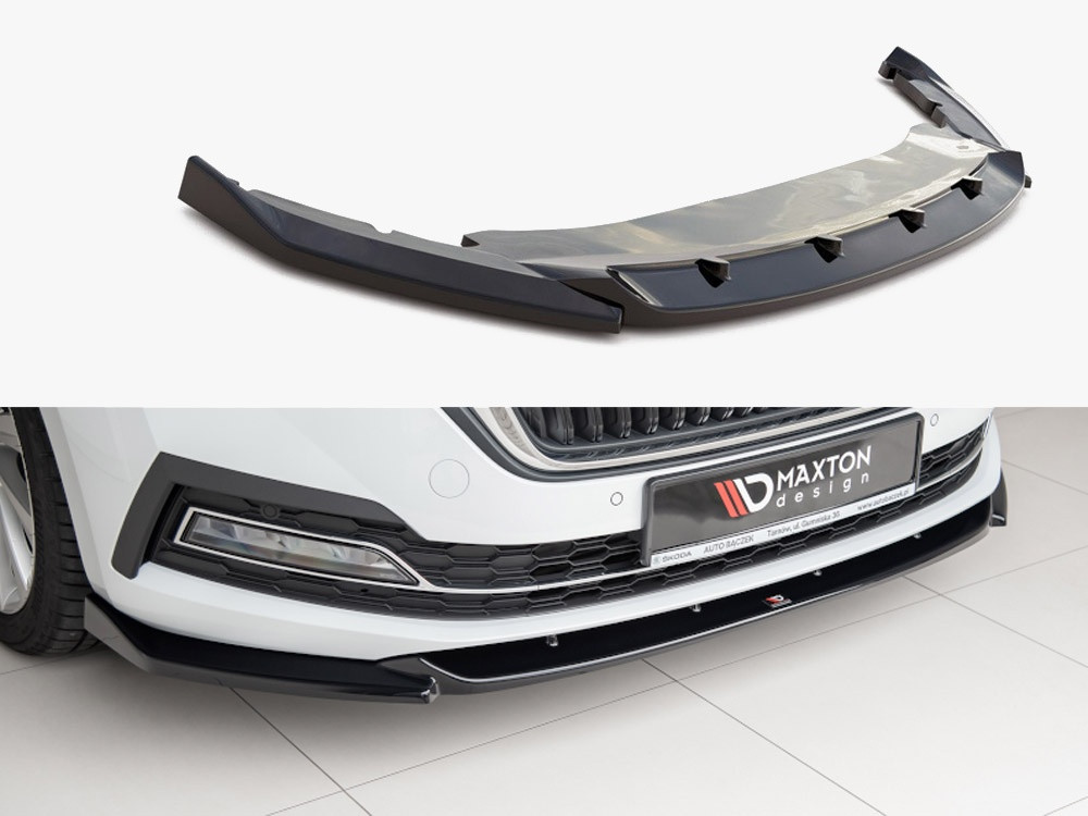 Maxton Front Splitter V1 Skoda Octavia MK4 (2019-) Maxton Front Splitter V1 Skoda Octavia MK4 (2019-)