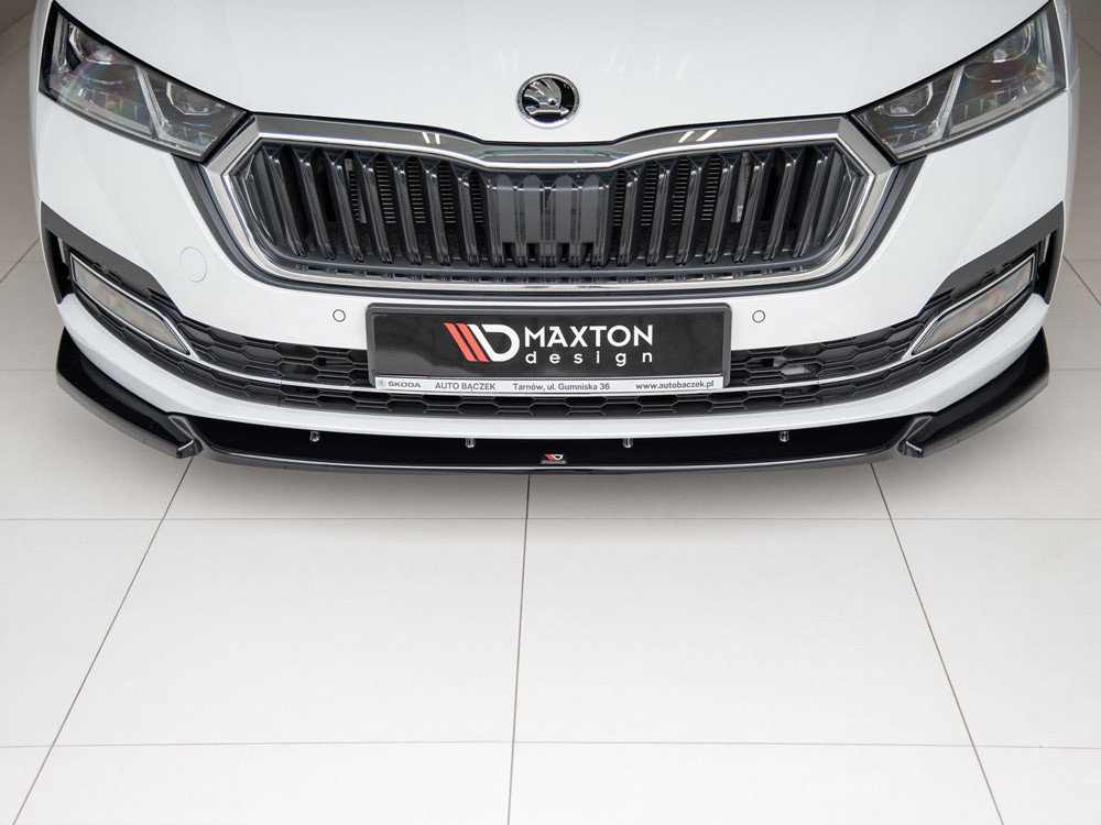 Maxton Front Splitter V1 Skoda Octavia MK4 (2019-) Maxton Front Splitter V1 Skoda Octavia MK4 (2019-)