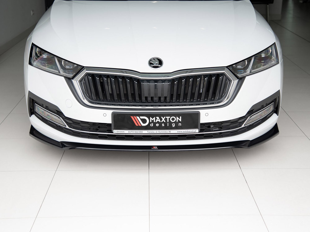 Maxton Front Splitter V2 Skoda Octavia MK4 (2019-)