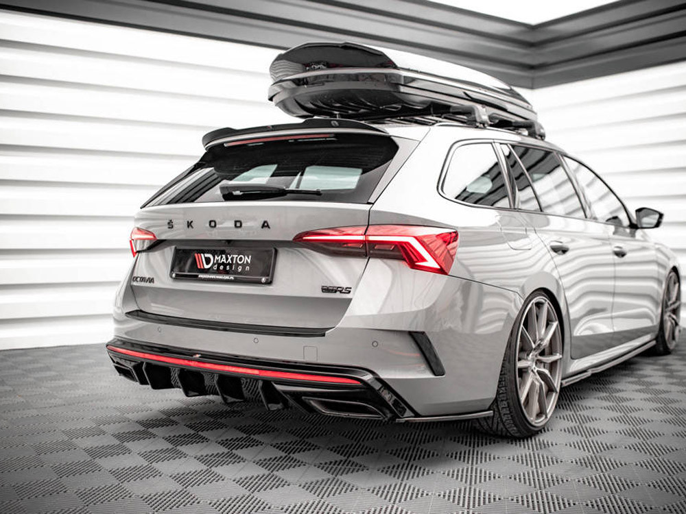 Maxton Rear Side Splitters V.3 Skoda Octavia RS Mk4 Maxton Rear Side Splitters V.3 Skoda Octavia RS Mk4