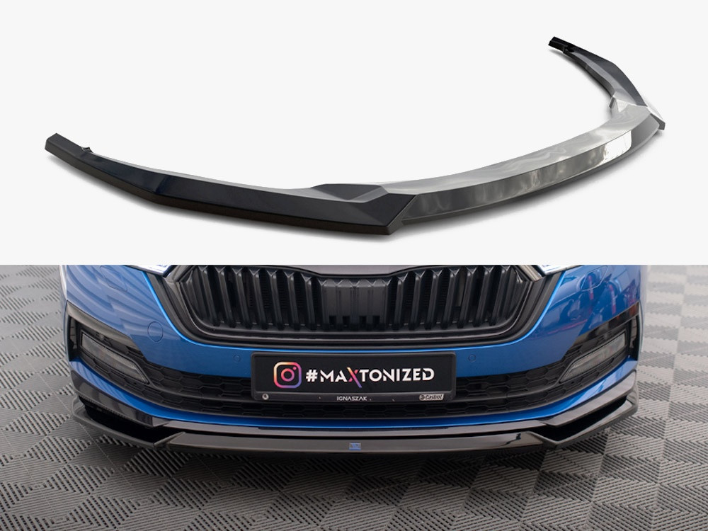 Maxton Front Splitter V.2 Skoda Octavia Sportline Mk4 Maxton Front Splitter V.2 Skoda Octavia Sportline Mk4