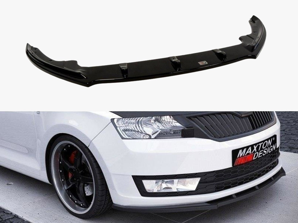 Maxton Front Splitter Skoda Rapid Maxton Front Splitter Skoda Rapid