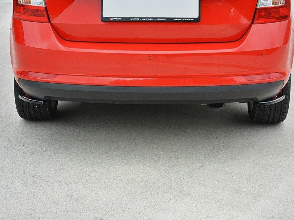Maxton Rear Side Diffusers Skoda Rapid Spaceback Maxton Rear Side Diffusers Skoda Rapid Spaceback