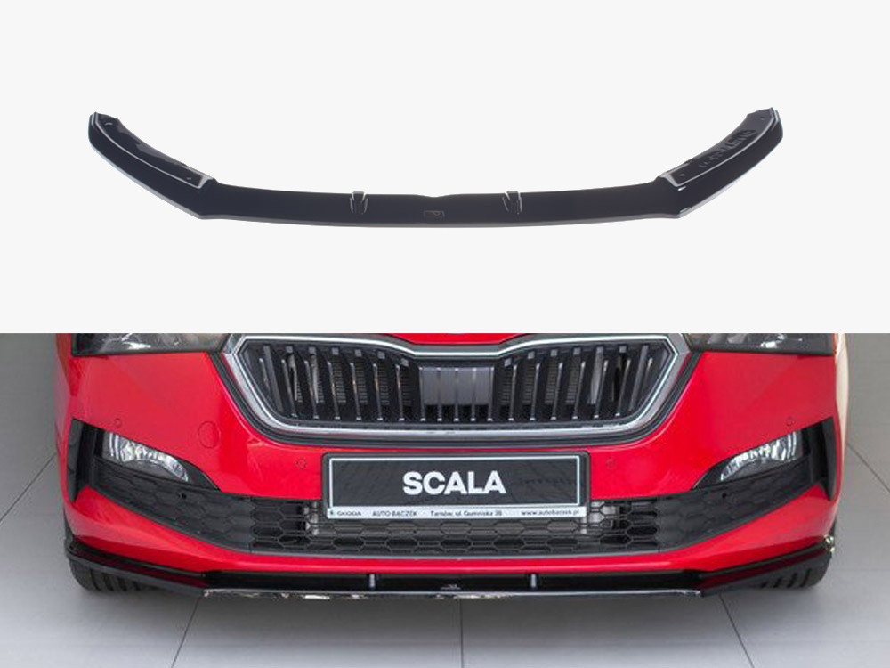 Maxton Front Splitter V.1 Skoda Scala (2019-UP) Maxton Front Splitter V.1 Skoda Scala (2019-UP)
