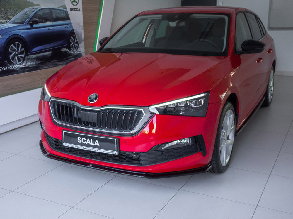 Maxton Front Splitter V.3 Skoda Scala (2019-UP) Maxton Front Splitter V.3 Skoda Scala (2019-UP)