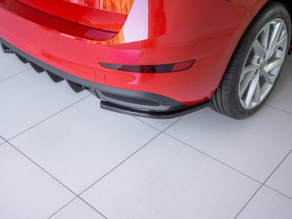 Maxton Rear Side Splitters Skoda Scala (2019-UP)