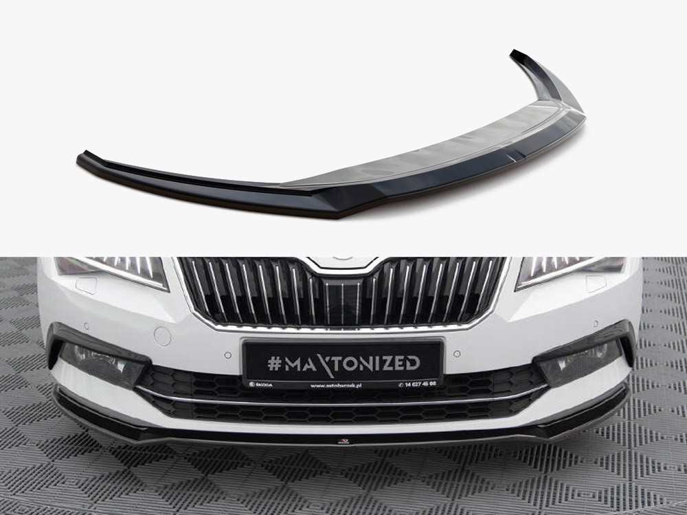 Maxton Front Splitter V.2 Skoda Superb Mk3