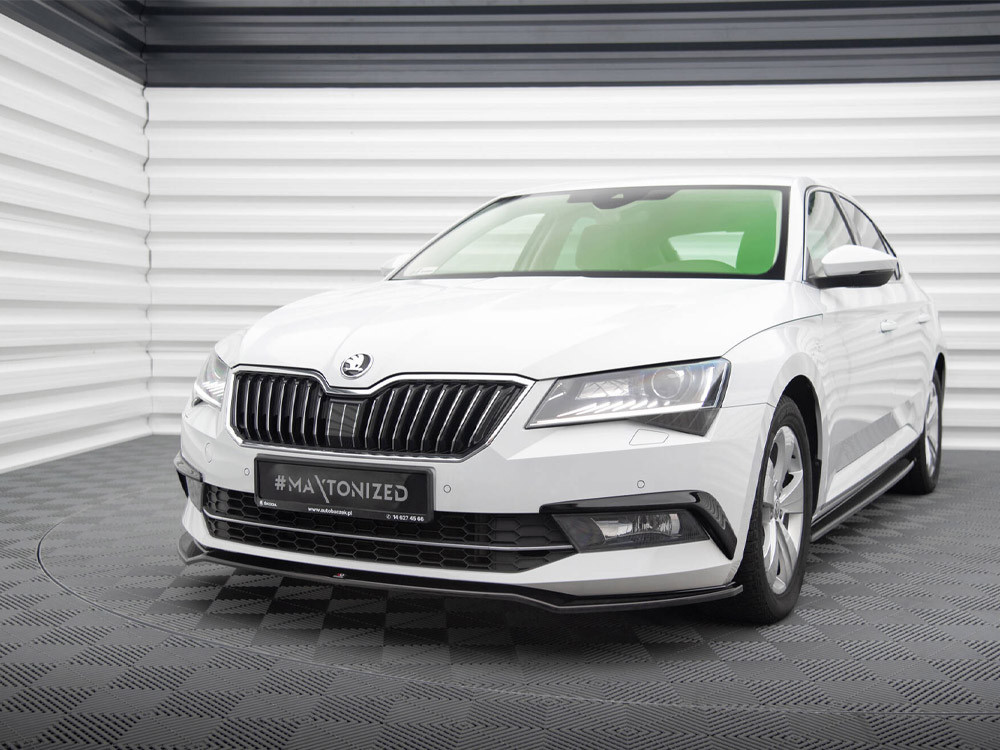 Maxton Front Splitter V.2 Skoda Superb Mk3