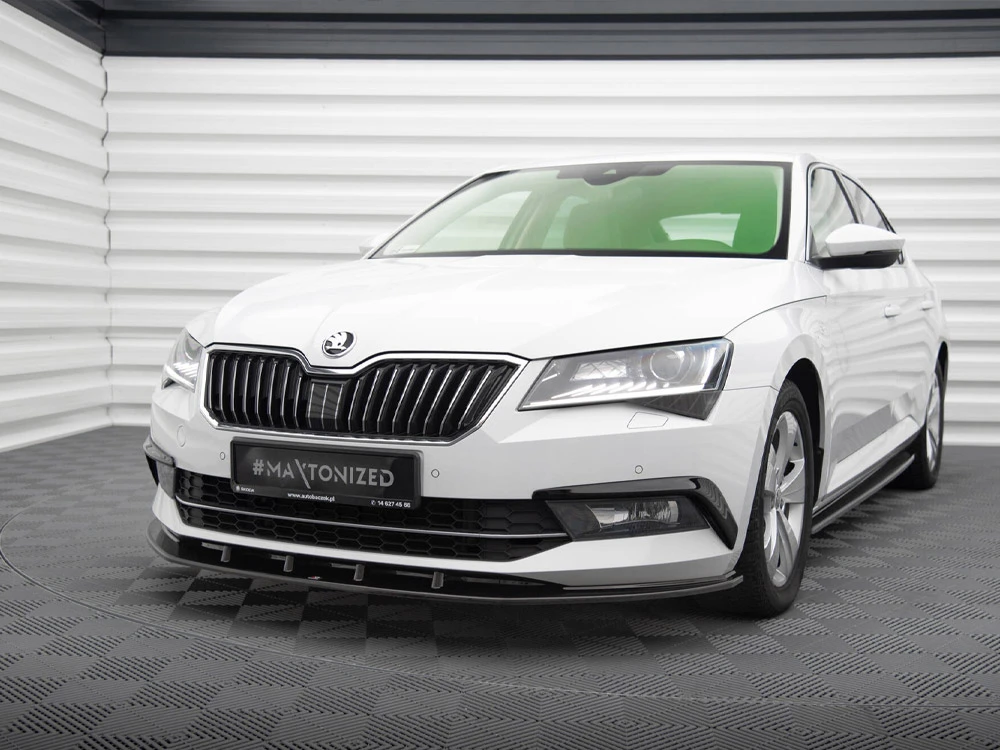 Maxton Front Splitter V.3 Skoda Superb Mk3