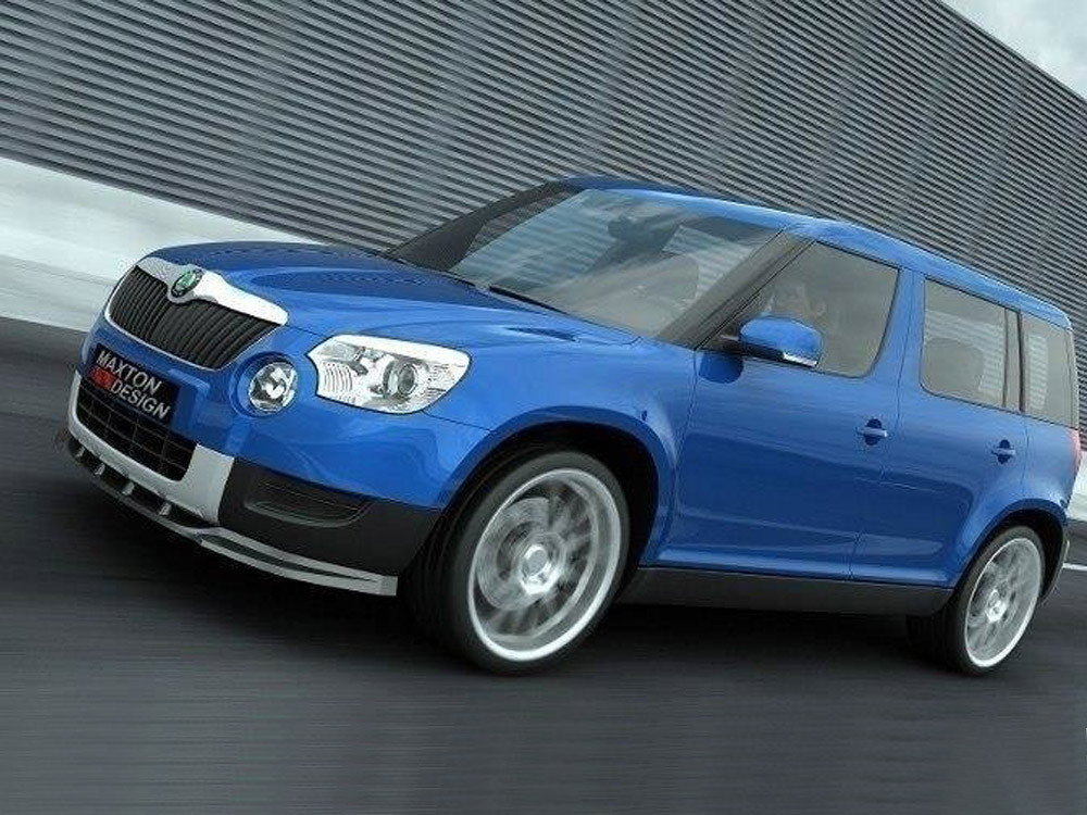 Maxton Front Splitter Skoda Yeti (2009-2013) Maxton Front Splitter Skoda Yeti (2009-2013)