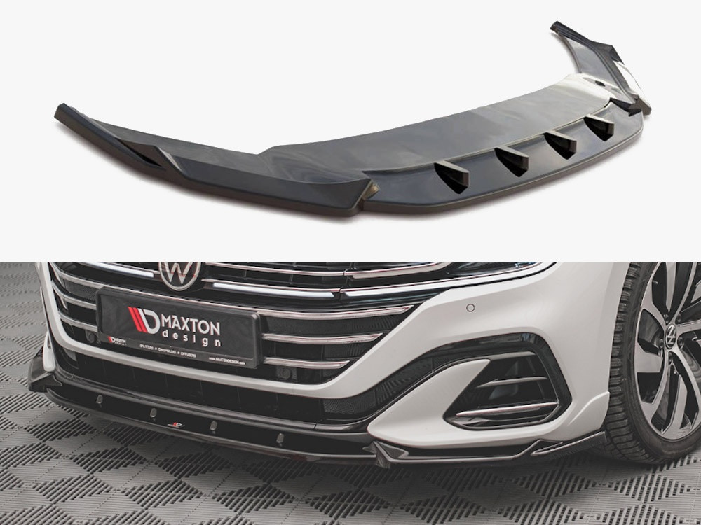 Maxton Front Splitter V.1 VW Arteon R-line Facelift (2020-)