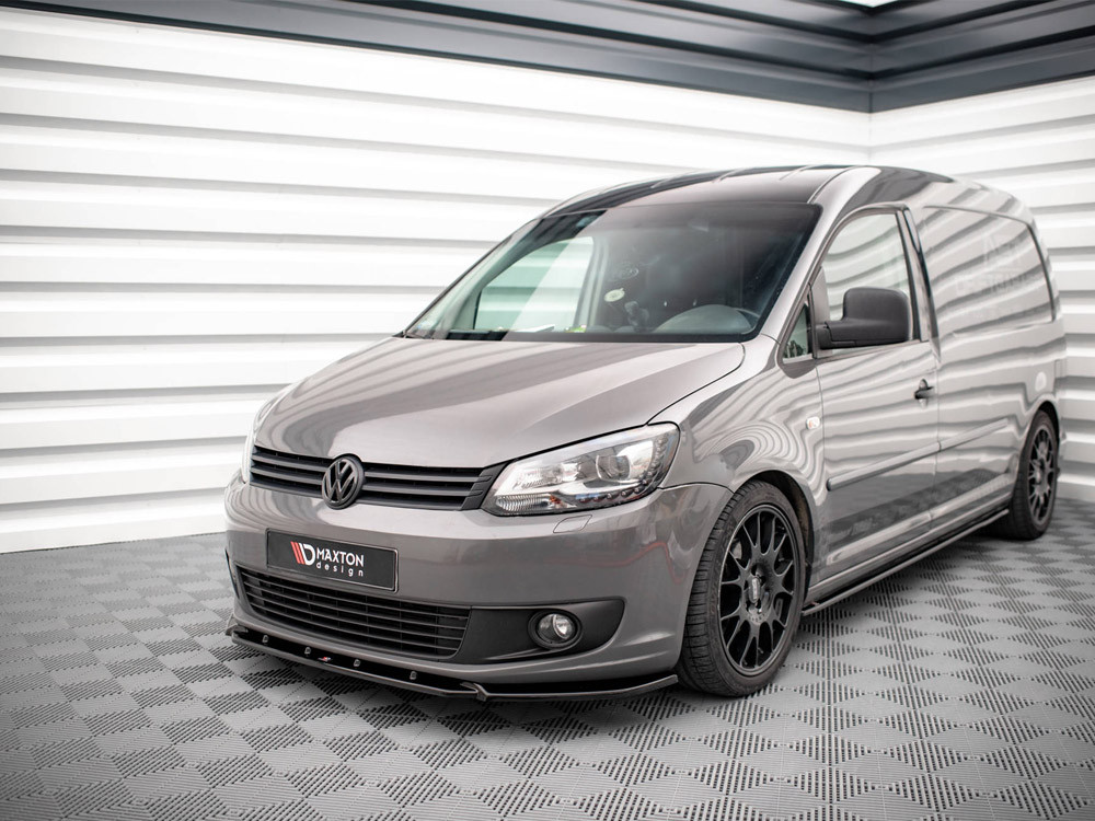 Maxton Front Splitter VW Caddy MK3 Facelift (2010-2015) Maxton Front Splitter VW Caddy MK3 Facelift (2010-2015)