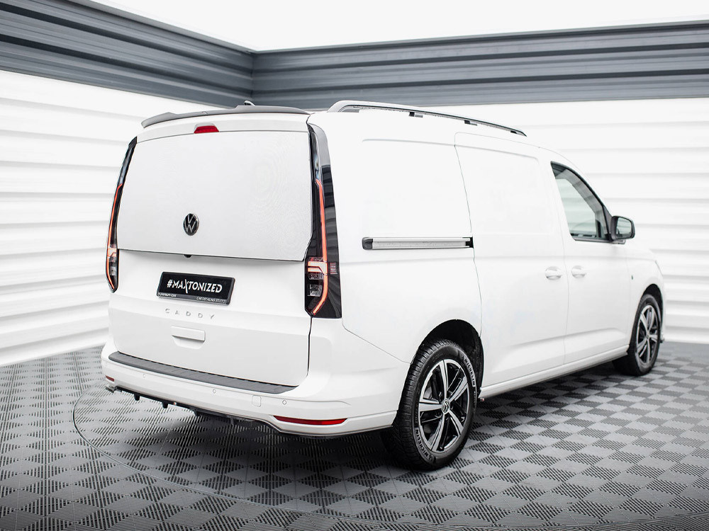 Maxton Rear Splitter (Vertical Bars) Volkswagen Caddy Maxi Mk5 Maxton Rear Splitter (Vertical Bars) Volkswagen Caddy Maxi Mk5