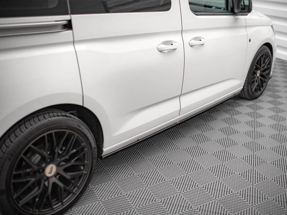 Maxton Side Skirts Diffusers VW Caddy Mk5 / Ford Transit Connect Mk3