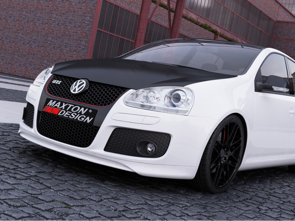 Maxton Front Bumper Spoiler 30TH For VW Golf V GTI Maxton Front Bumper Spoiler 30TH For VW Golf V GTI