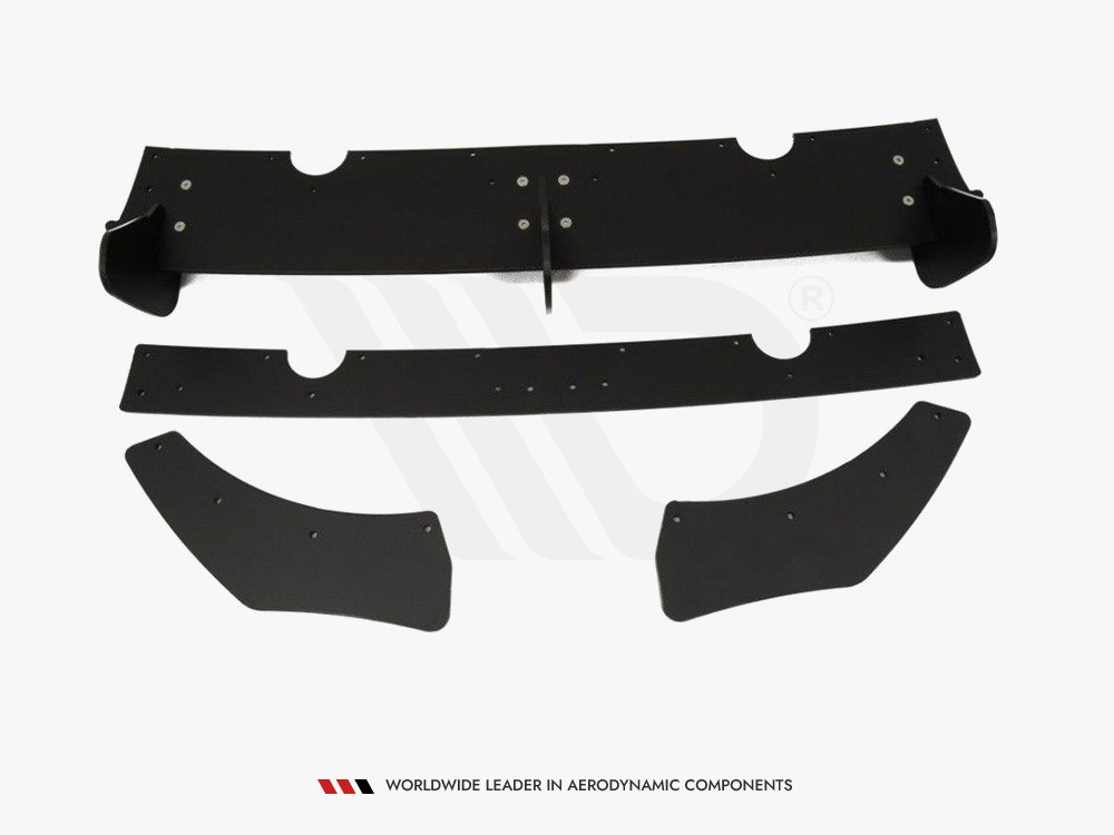 Maxton VW Golf MK7 GTI Rear Diffuser &amp; Rear Side Splitters