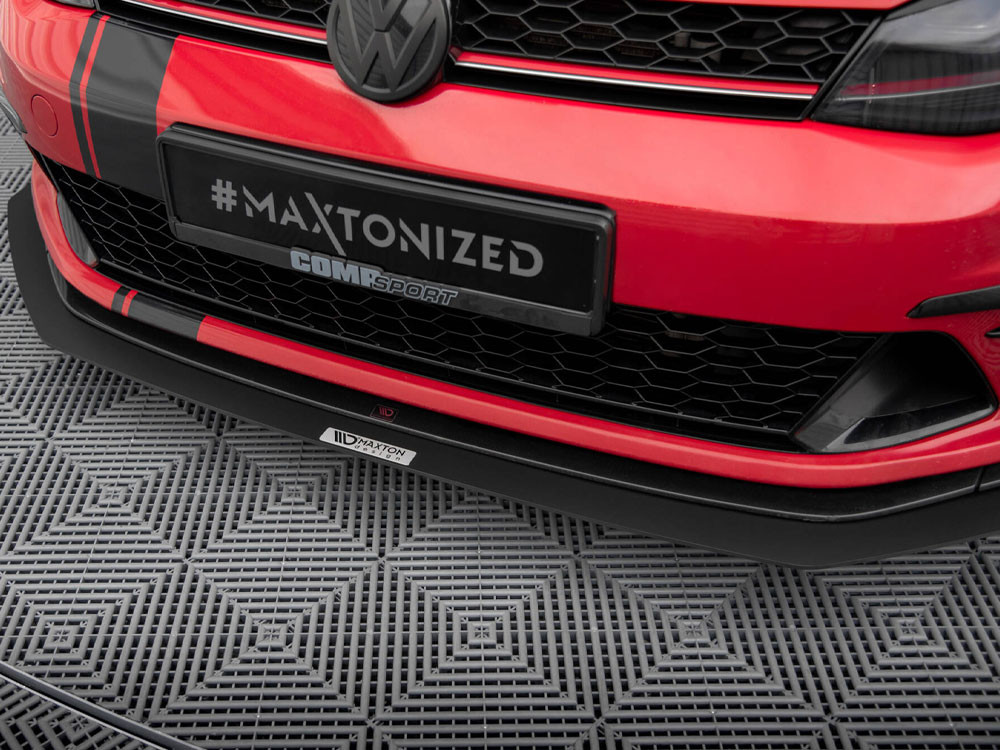 Maxton Front Racing Splitter VW Golf GTI Mk7 Clubsport