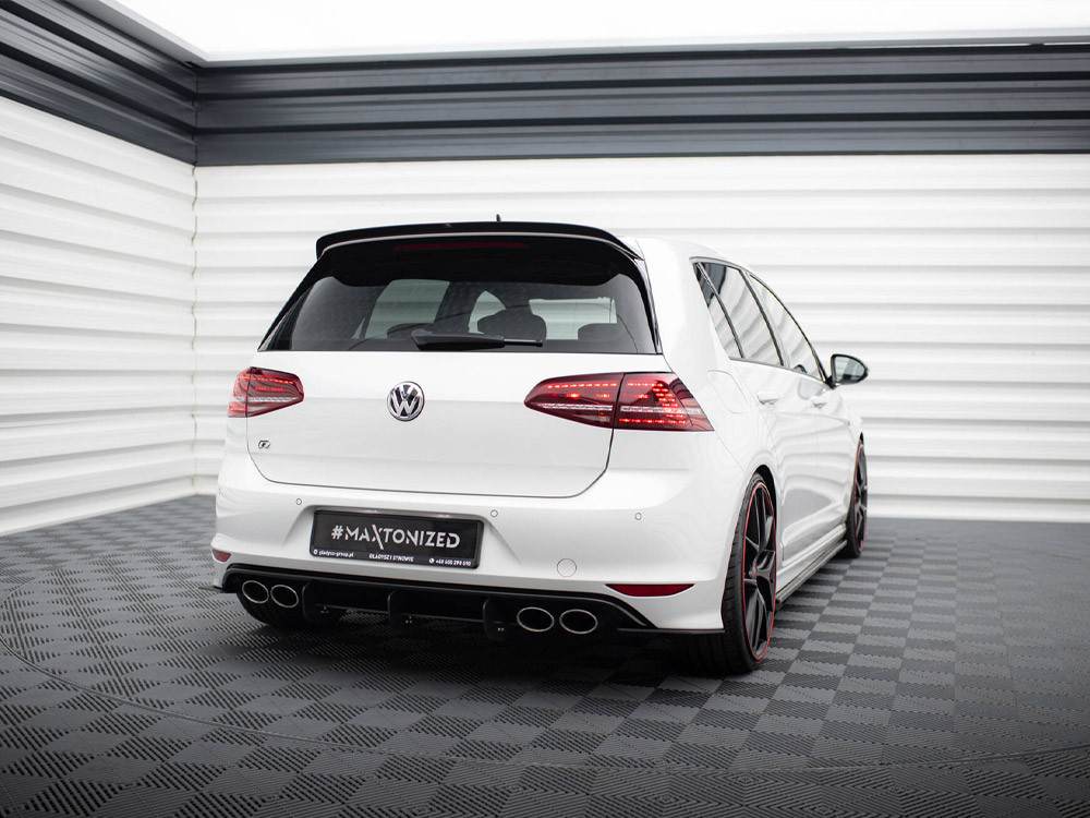 Maxton Rear Diffuser & Rear Side Splitters VW Golf R Mk7 Hatchback Maxton Rear Diffuser & Rear Side Splitters VW Golf R Mk7 Hatchback