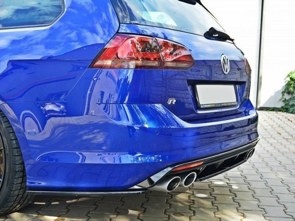 Maxton Central Rear Splitter VW Golf R Mk7 Estate Maxton Central Rear Splitter VW Golf R Mk7 Estate
