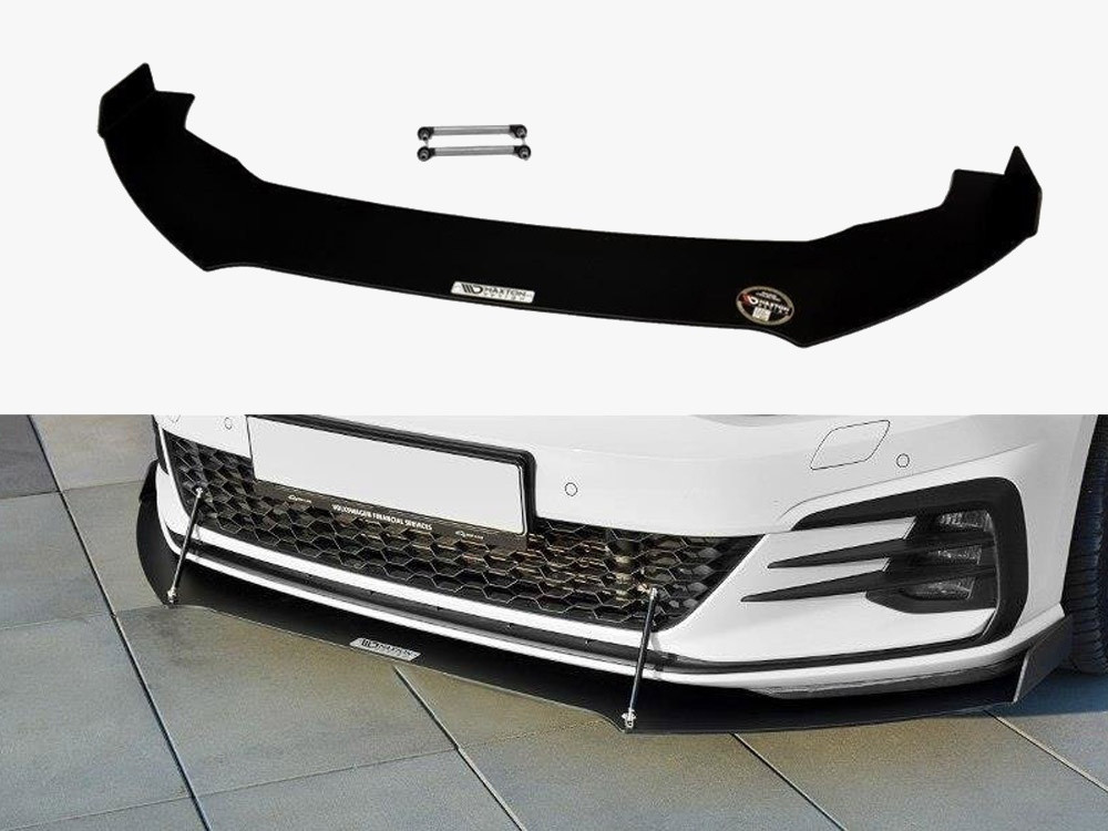 Maxton Front Racing Splitter V.2 VW Golf GTI 7.5 (2017-19) Maxton Front Racing Splitter V.2 VW Golf GTI 7.5 (2017-19)