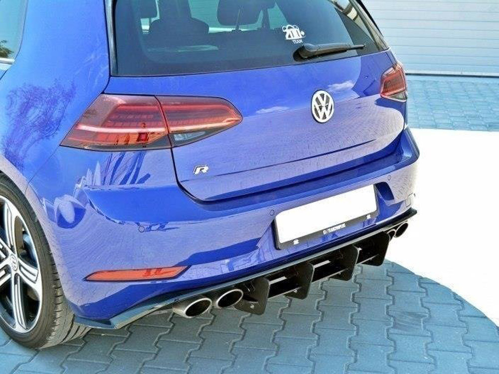 Maxton Rear Diffuser Volkswagen Golf R Mk7 Facelift Maxton Rear Diffuser Volkswagen Golf R Mk7 Facelift