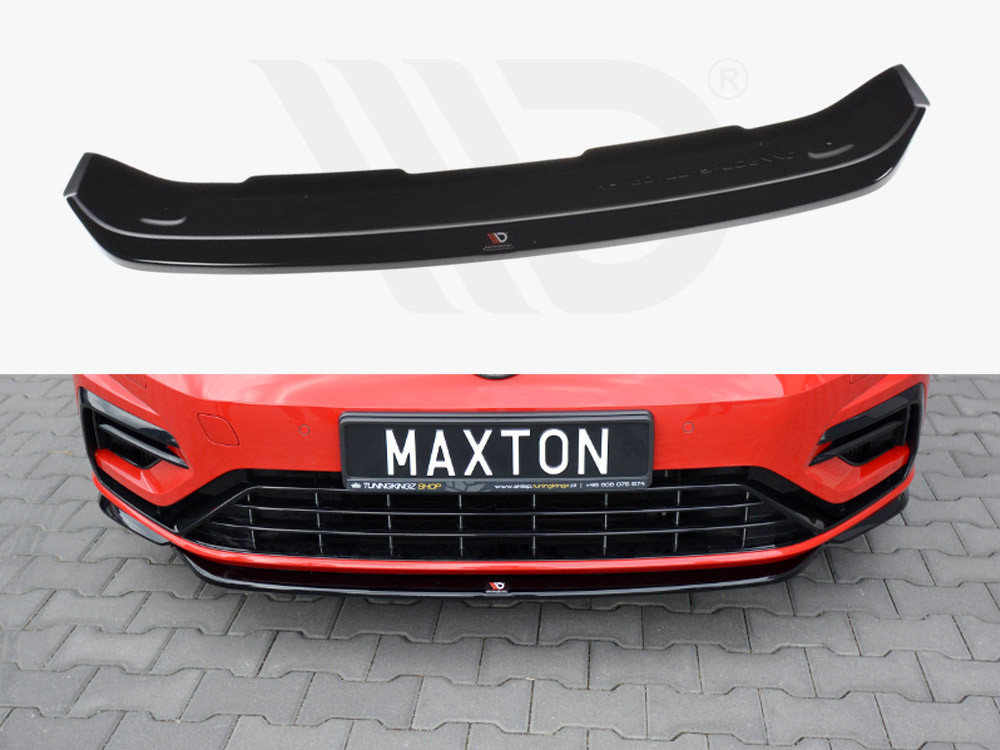 Maxton Front Splitter V.5 Volkswagen Golf R / R-Line Mk7 Facelift Maxton Front Splitter V.5 Volkswagen Golf R / R-Line Mk7 Facelift
