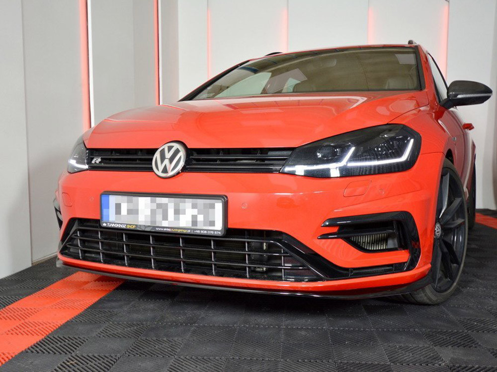 Maxton Front Splitter V.7 Volkswagen Golf R / R-Line Mk7 Facelift Maxton Front Splitter V.7 Volkswagen Golf R / R-Line Mk7 Facelift