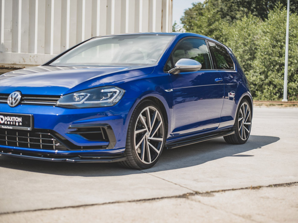 Maxton Side Skirts Diffusers V.4 Volkswagen Golf R / R-Line Mk7 Facelift Maxton Side Skirts Diffusers V.4 Volkswagen Golf R / R-Line Mk7 Facelift