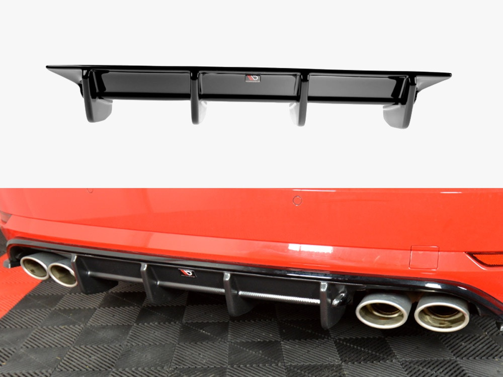 Maxton Rear Valance Volkswagen Golf R Variant Mk7 Facelift Maxton Rear Valance Volkswagen Golf R Variant Mk7 Facelift