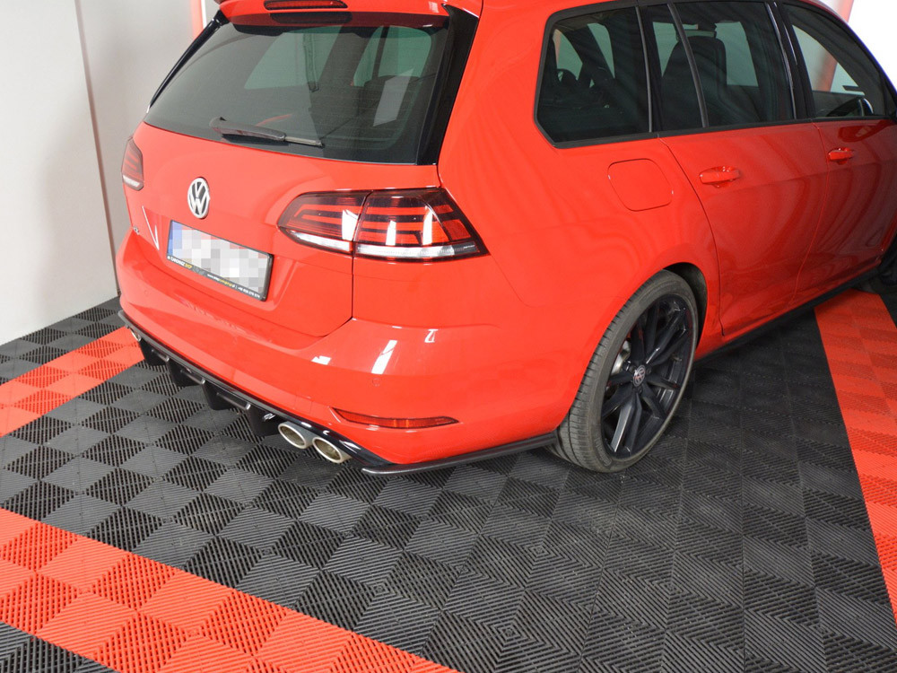 Maxton Rear Side Splitters V.1 VW Golf 7 R Variant Facelift