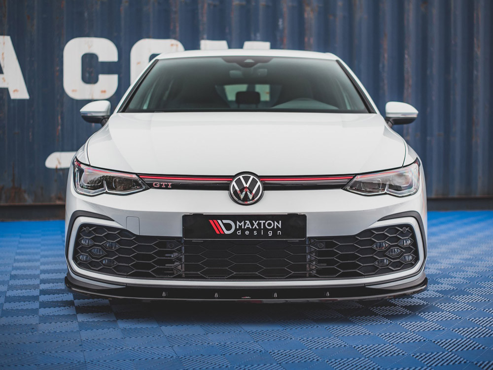 Maxton Front Splitter V.1 Volkswagen Golf GTI / GTE / GTD / R-Line Mk8 Maxton Front Splitter V.1 Volkswagen Golf GTI / GTE / GTD / R-Line Mk8