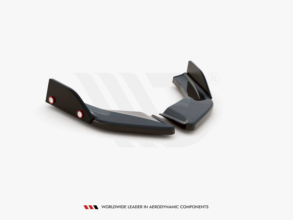 Maxton Rear Side Splitters V.2 + Flaps Volkswagen Golf GTI / GTE / GTD Mk8
