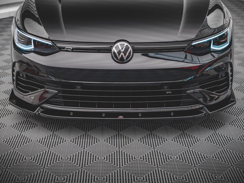 Maxton Front Splitter V.2 VW Golf R Mk8 Maxton Front Splitter V.2 VW Golf R Mk8