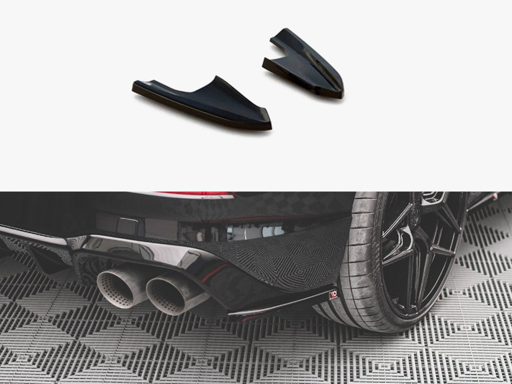Maxton Rear Side Splitters V.3 VW Golf R Mk8