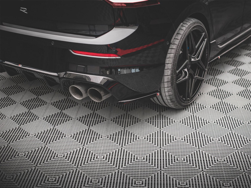 Maxton Rear Side Splitters V.3 VW Golf R Mk8