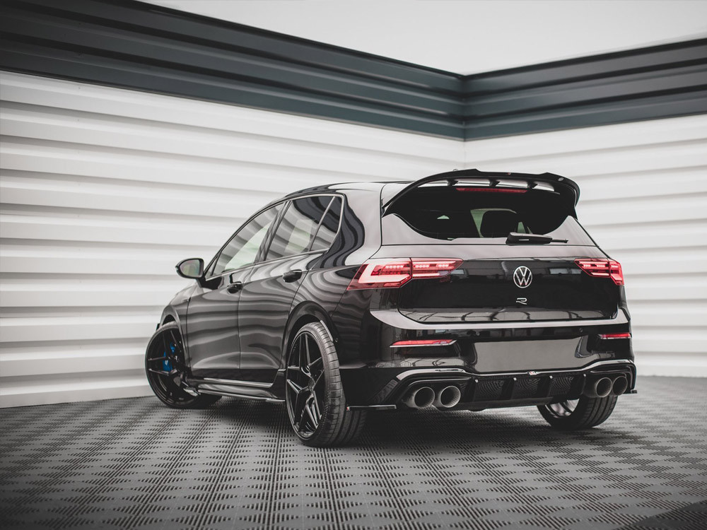 Maxton Rear Side Splitters V.4 VW Golf R Mk8