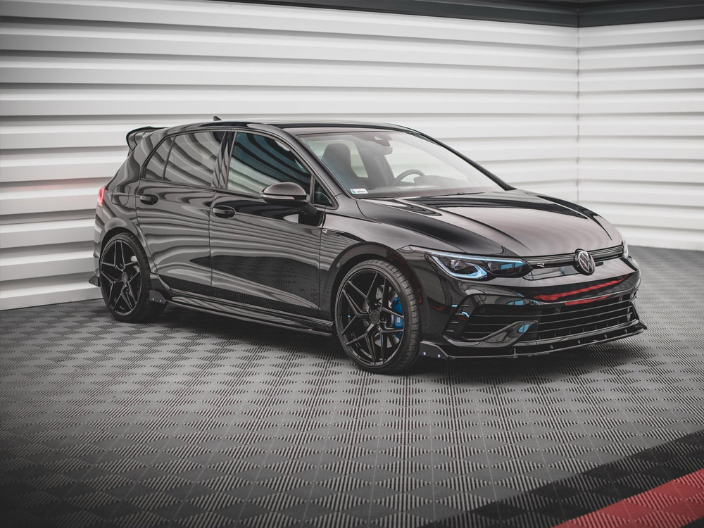 Maxton Side Skirts Diffusers V.2 + Flaps VW Golf R Mk8 Maxton Side Skirts Diffusers V.2 + Flaps VW Golf R Mk8