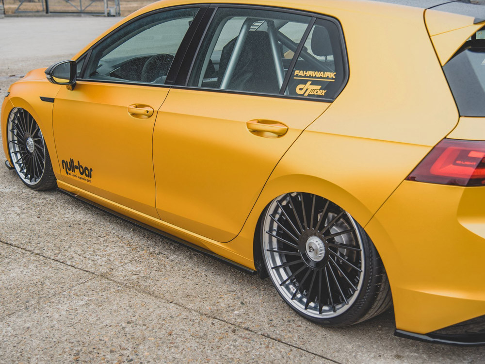 Maxton Side Skirts Diffusers V.1 Volkswagen Golf Mk8 Maxton Side Skirts Diffusers V.1 Volkswagen Golf Mk8
