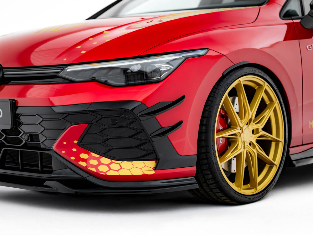 Maxton Front Bumper Wings (Canards) Volkswagen Golf GTI Clubsport Mk8 Facelift Maxton Front Bumper Wings (Canards) Volkswagen Golf GTI Clubsport Mk8 Facelift