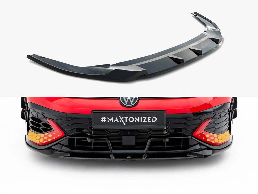 Maxton Front Splitter V.1 Volkswagen Golf GTI Clubsport Mk8 Facelift Maxton Front Splitter V.1 Volkswagen Golf GTI Clubsport Mk8 Facelift